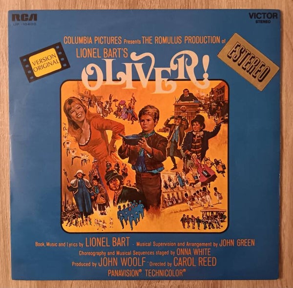 LP DISCO VINILO BSO BANDA SONORA ORIGINAL PELICULA OLIVER