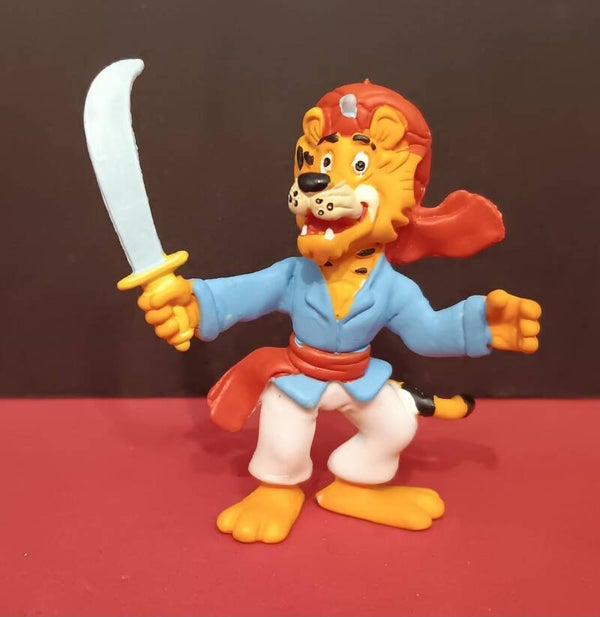 FIGURA DE GOMA PVC SERIE DE DIBUJOS ANIMADOS SANDOKAN BRB STAR TOYS 1992