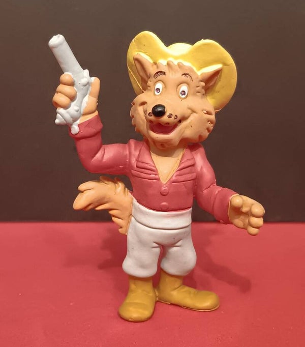 FIGURA DE GOMA PVC SERIE DE DIBUJOS ANIMADOS SANDOKAN YAÑEZ BRB STAR TOYS 1992