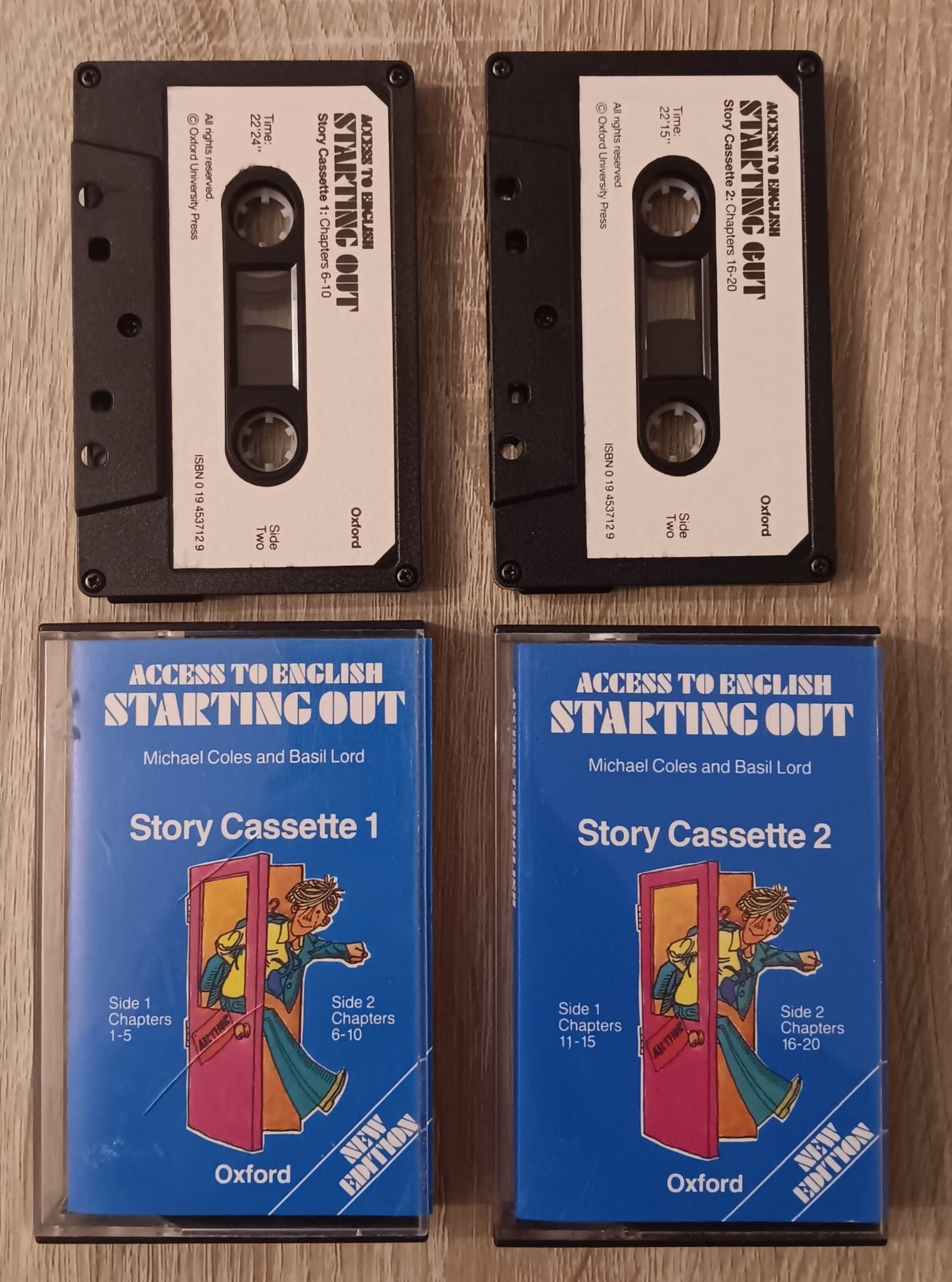 ACCESS TO ENGLISH STARTING STORY CASSETTE 1 Y 2 AÑO 1984