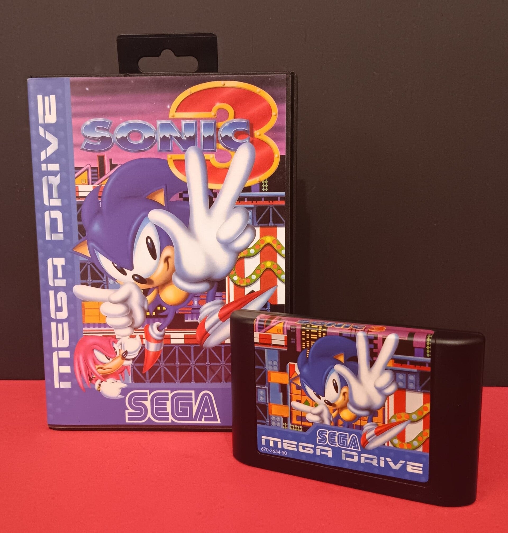 JUEGO SONIC 3 PARA MEGADRIVE MEGA DRIVE EN CAJA SEGA