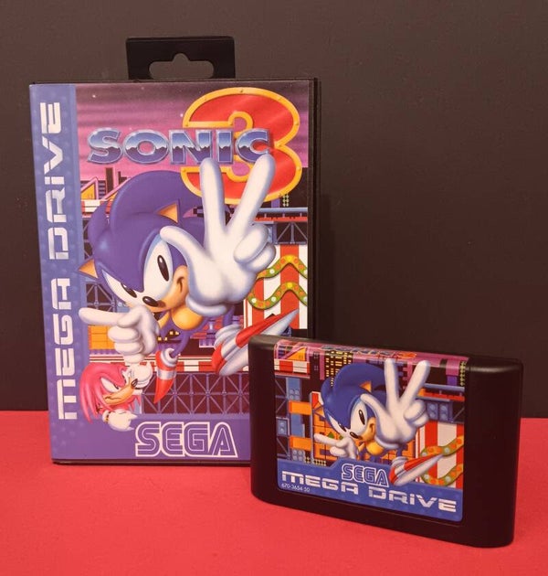 JUEGO SONIC 3 PARA MEGADRIVE MEGA DRIVE EN CAJA SEGA