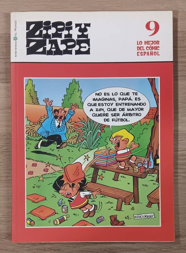 COMIC ZIPI Y ZAPE SERIE LO MEJOR DEL COMIC ESPAÑOL TOMO NUMERO 9 BIBLIOTECA EL MUNDO 2004