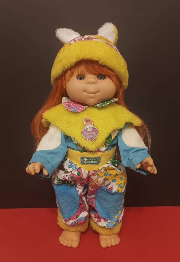 ANTIGUA MUÑECA POCAS PECAS DENENAS GUAPAS DE FEBER AÑOS 90
