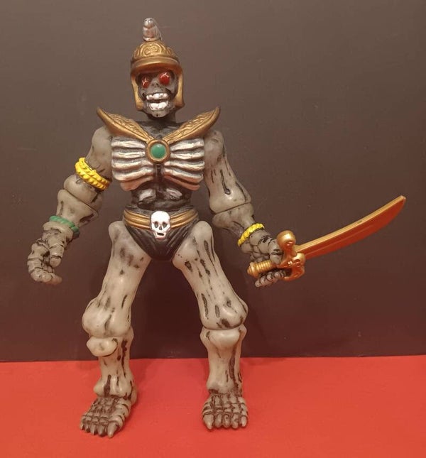 FIGURA SKULL FORCE WARRIORS SKELETON HINSTAR 1994 MOTU