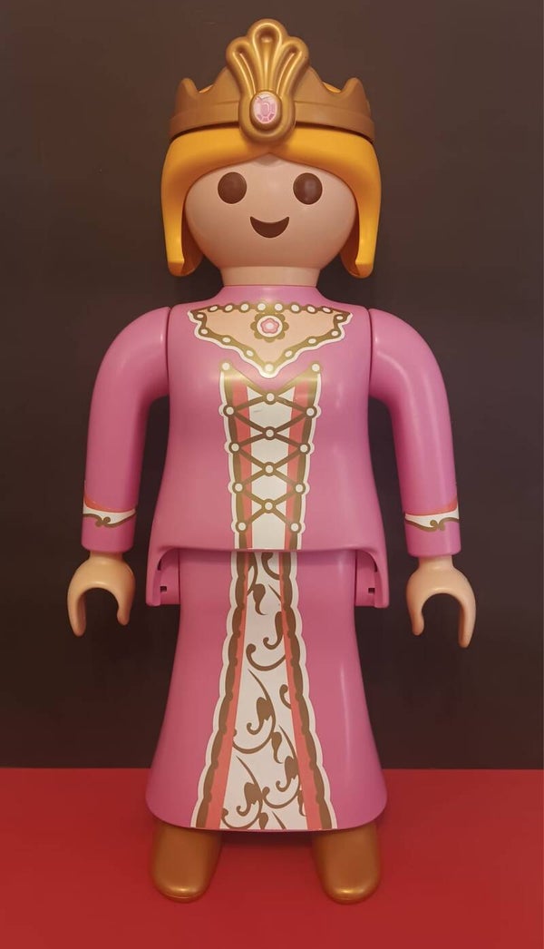 FIGURA GIGANTE XXL PLAYMOBIL REINA PRINCESA 60 cm