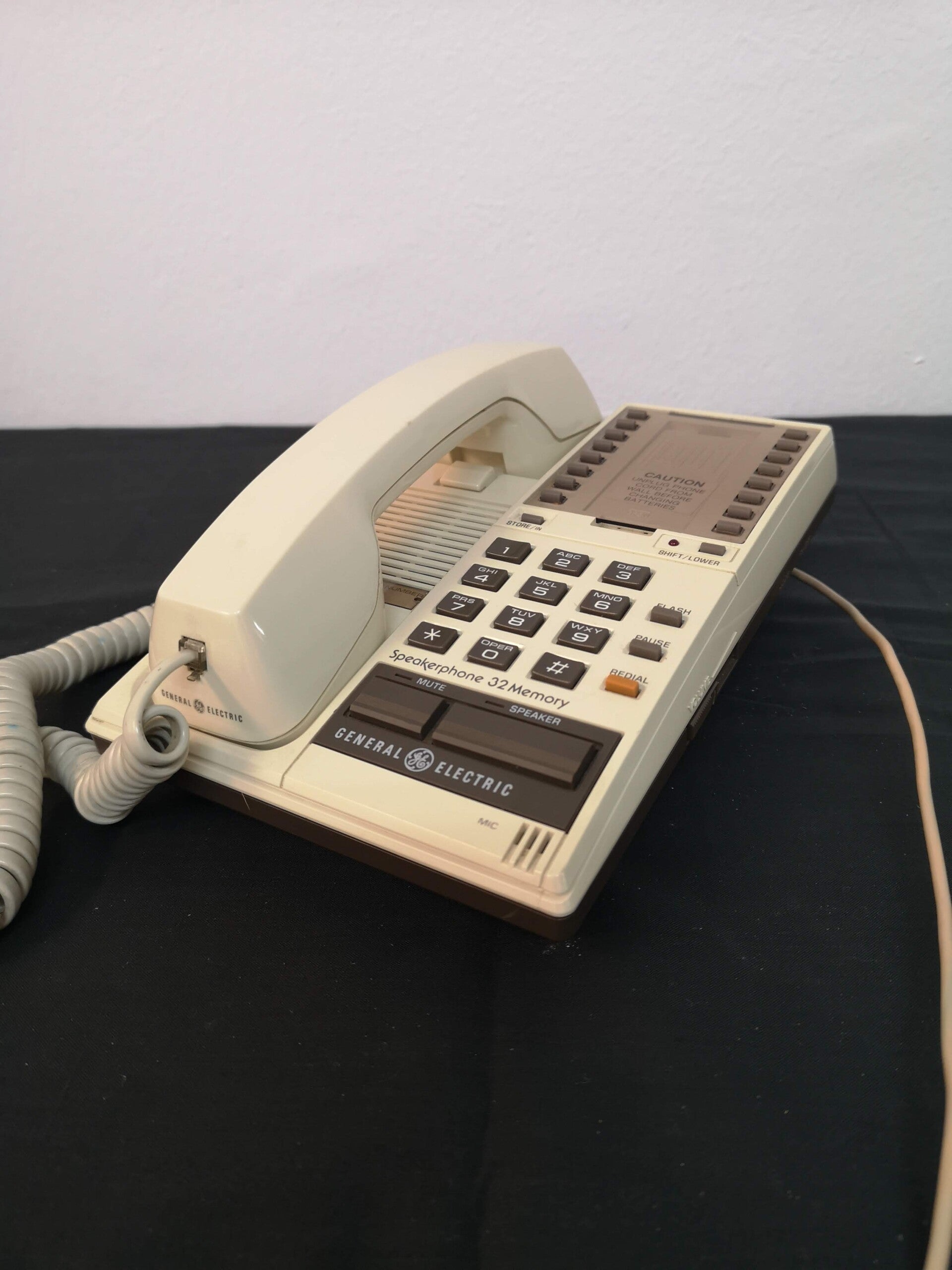 ANTIGUO TELEFONO FIJO CENTRALITA GENERAL ELECTRIC. Vintage