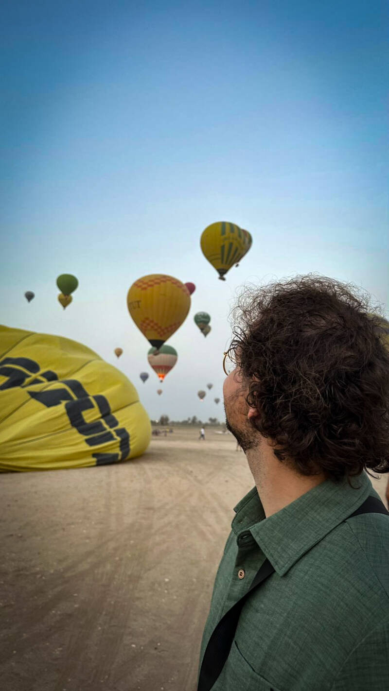 Luchtballon vaart Luxor