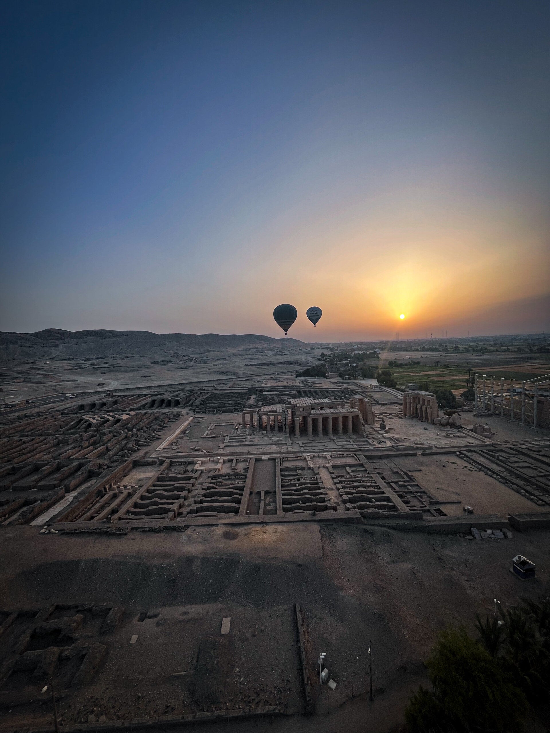 Luchtballon vaart Luxor 