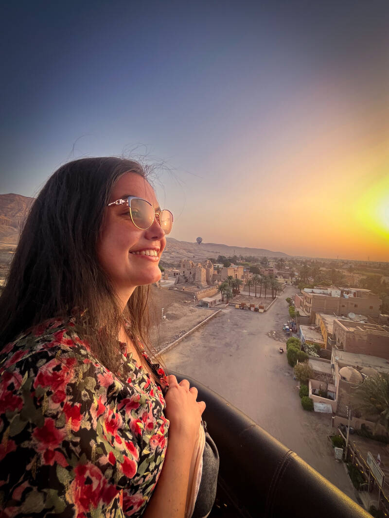 Luchtballon vaart Luxor 