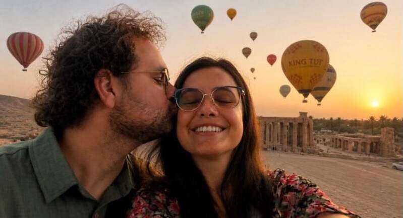 Luchtballon vaart Luxor 