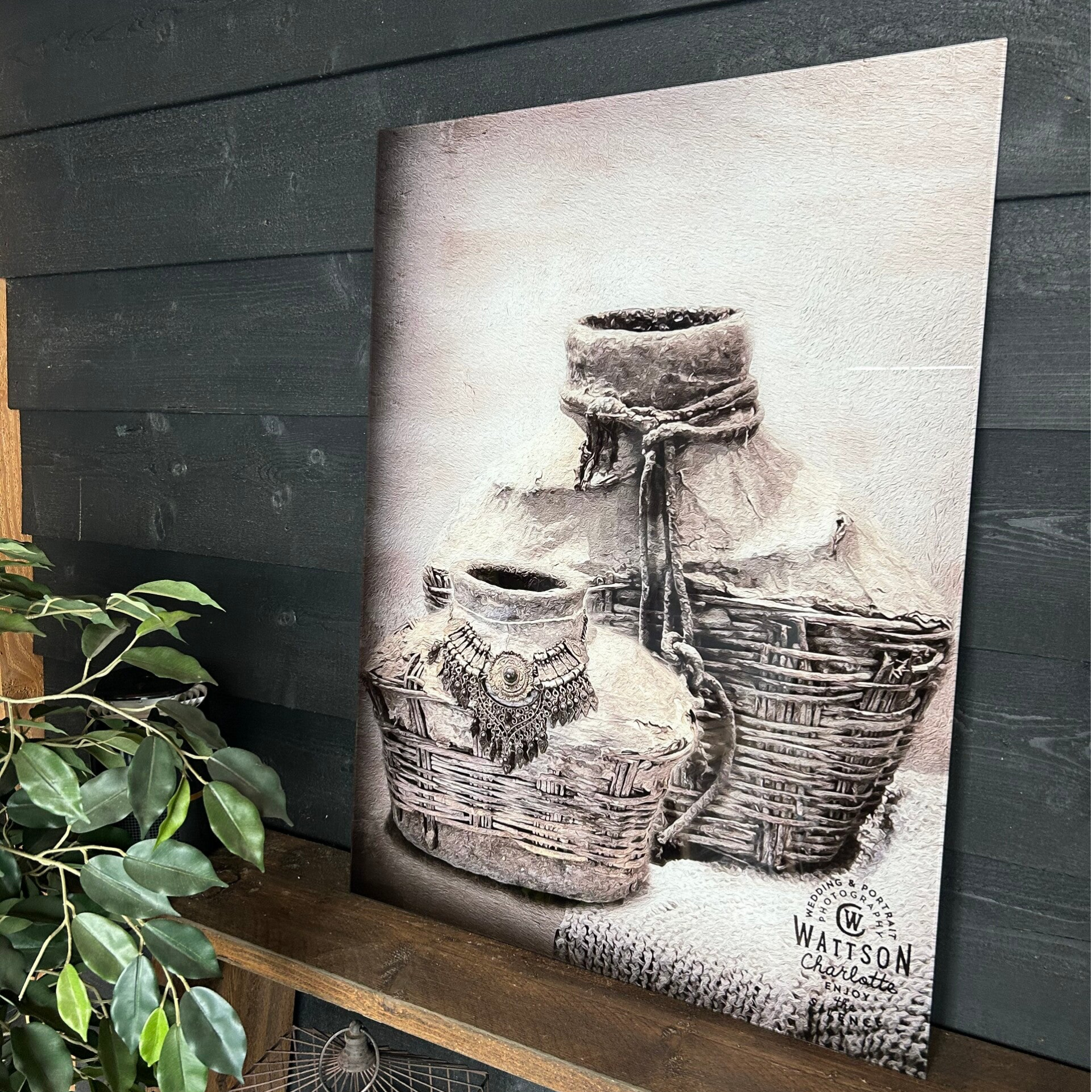 Unieke Glazen schilderij ✨