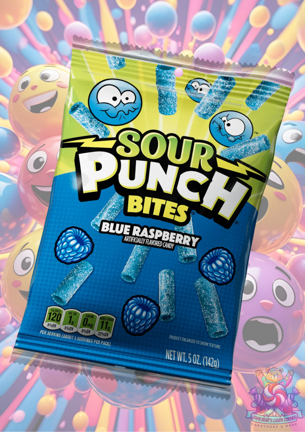 Sour Punch Bites - Blue Raspberry 142g