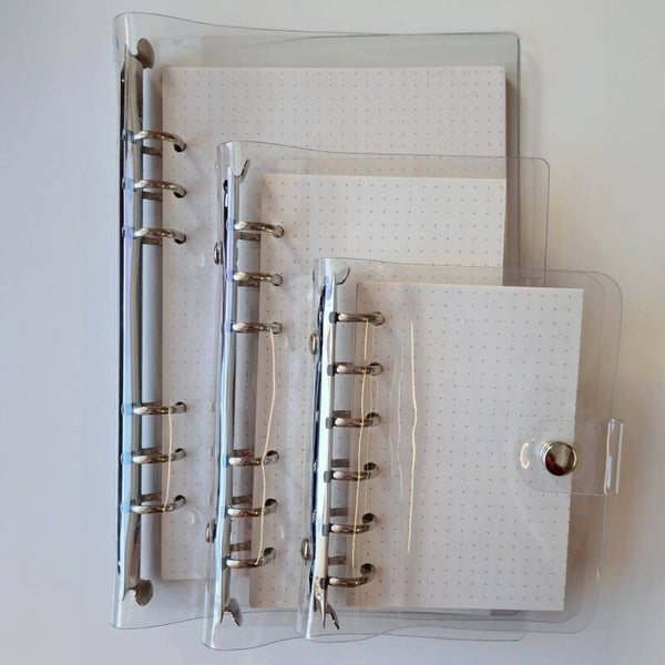 Clear planner A5, A6, A7