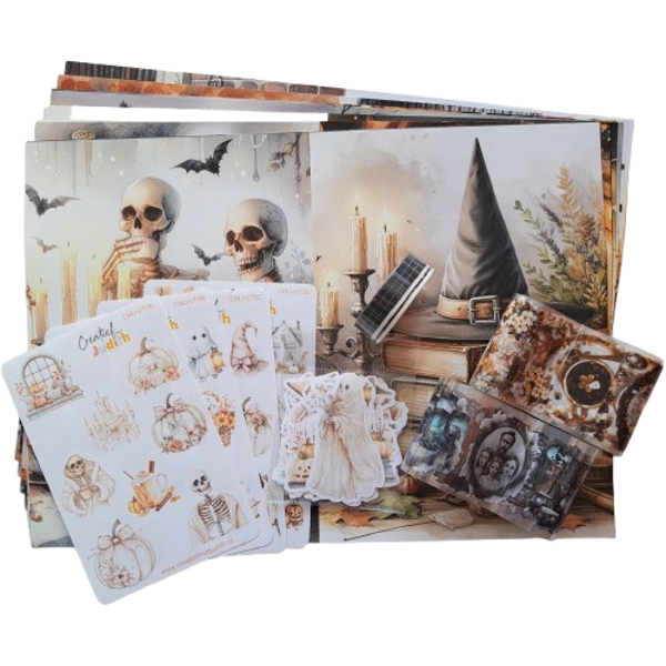 Cozy halloween Journal set