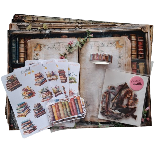 Vintage books Journal set