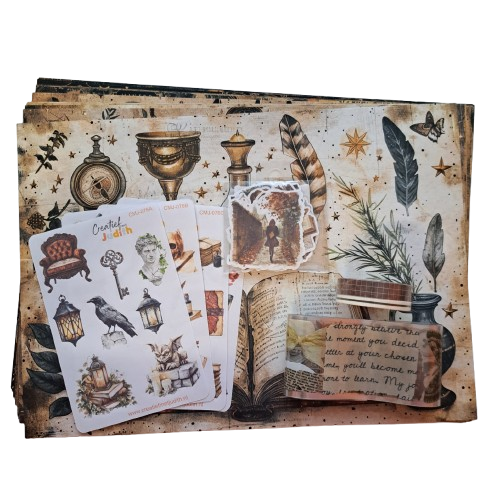 Dark academia Journal set