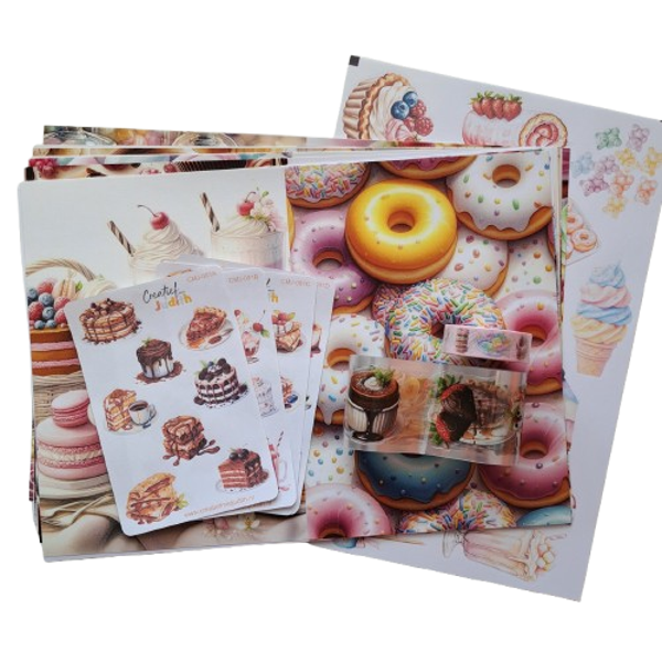 Cake & Sweets Journal set
