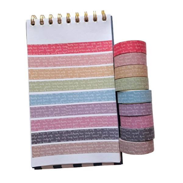 Washi tape Notes set