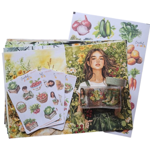 Summer garden Journal set