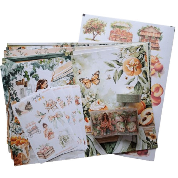 Peach & cream Journal set