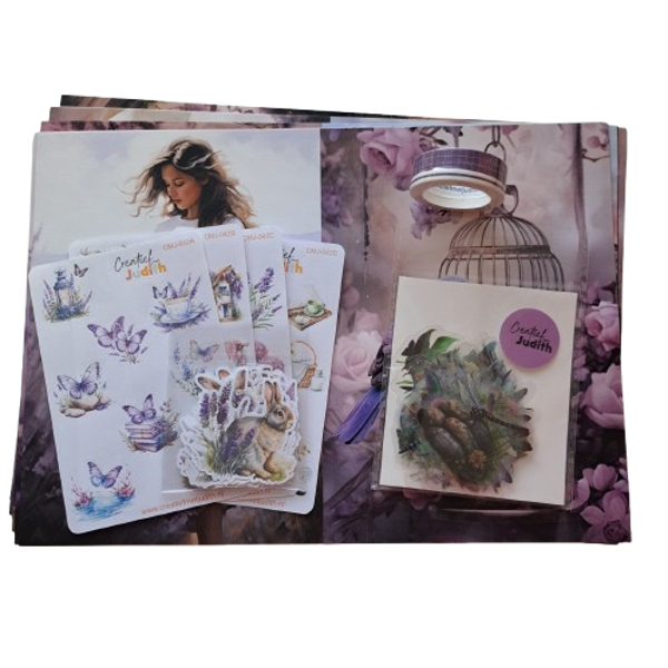 Lavender Journal set