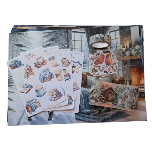 Cozy winter Journal set
