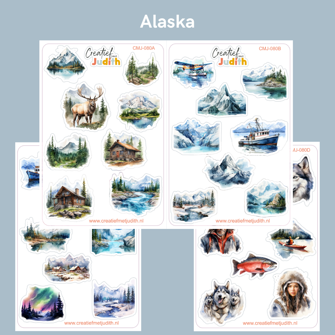 Alaska stickervellen