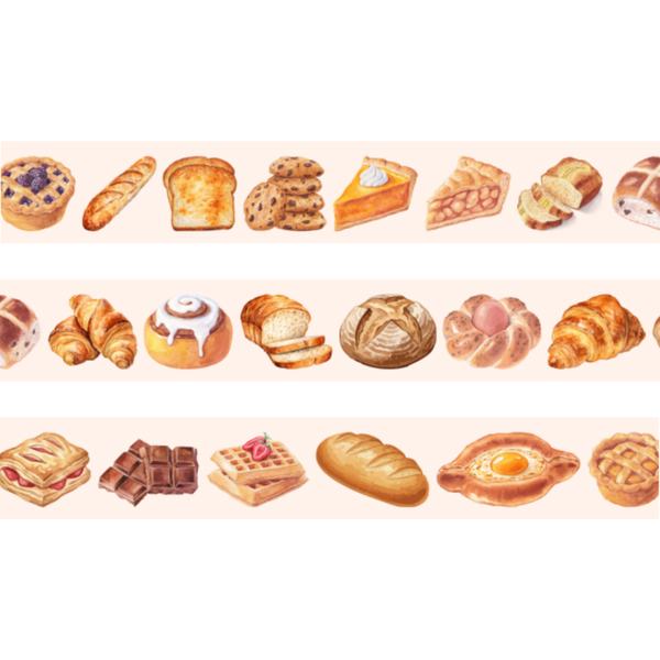 Washi tape bakkerij