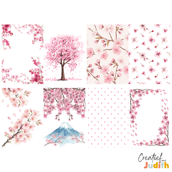 Vellum Cherry blossem