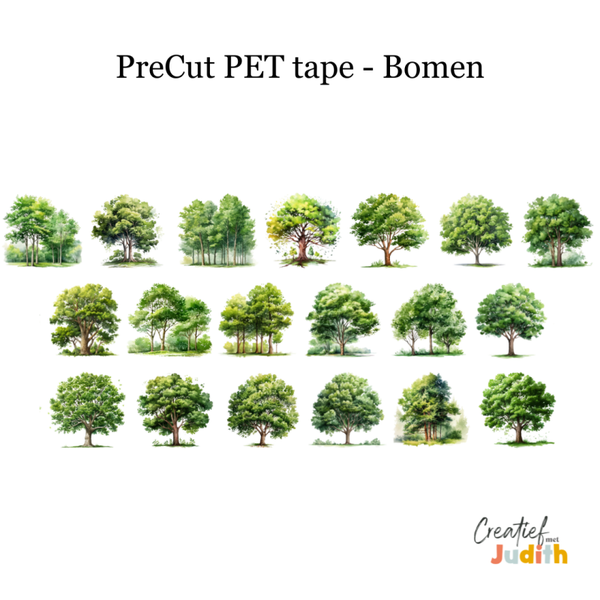 PreCut - Pet Tape Bomen
