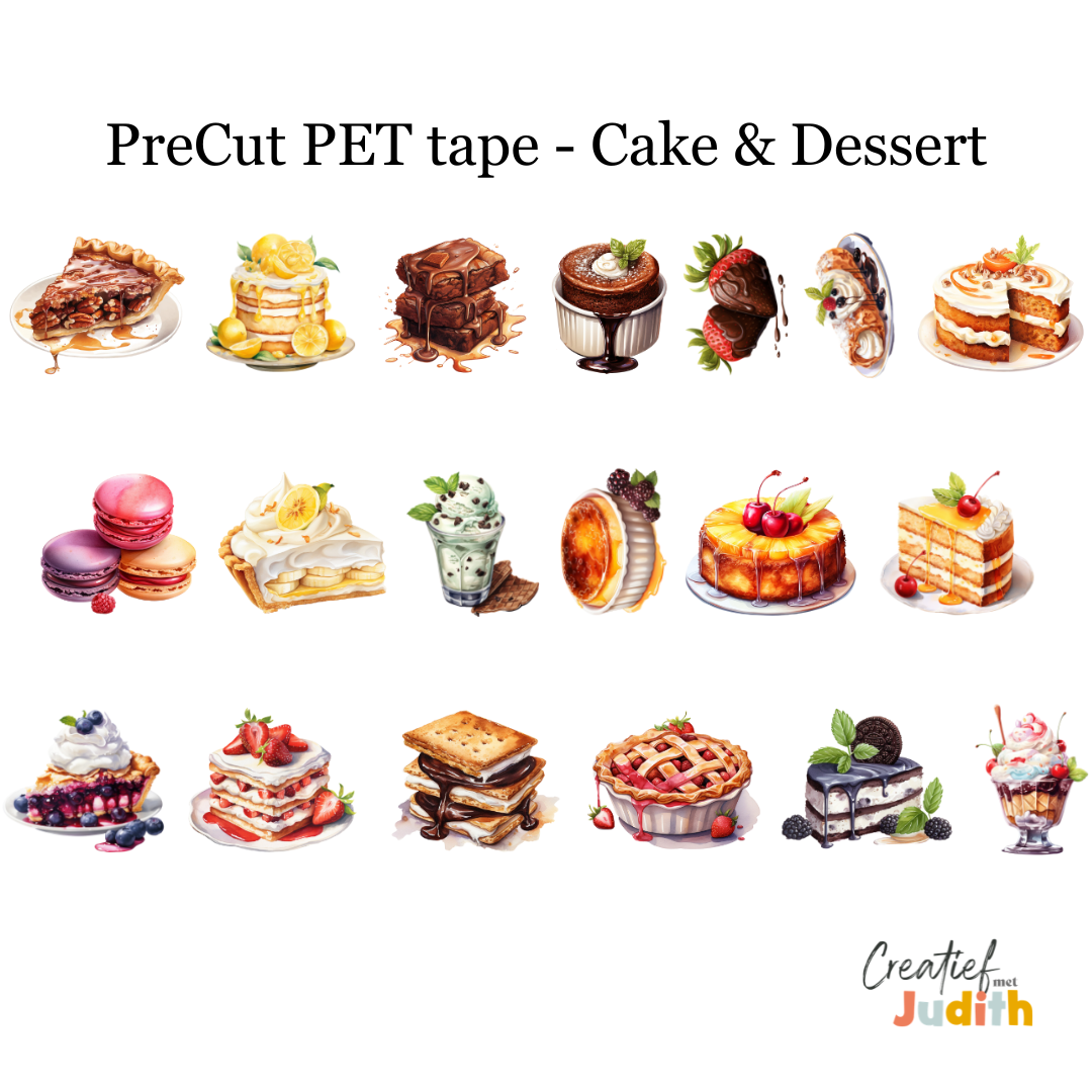 PreCut - Pet Tape Cake & dessert