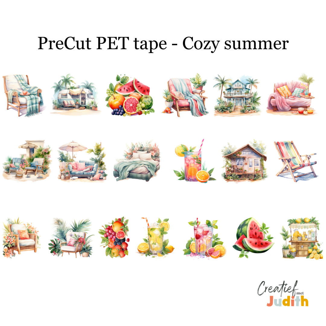 PreCut - Pet Tape cozy summer