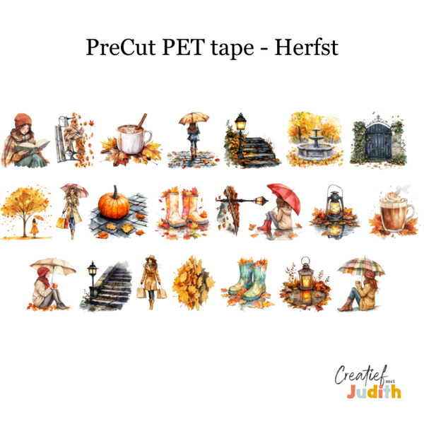 PreCut - Pet Tape Herfst