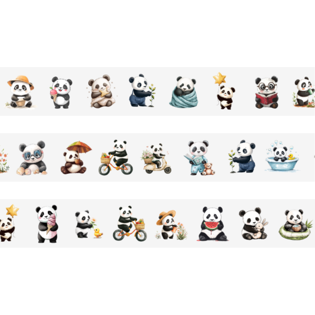 Washi tape Panda