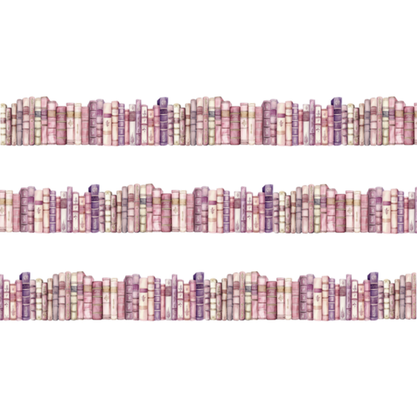 Washi tape roze boekenplank