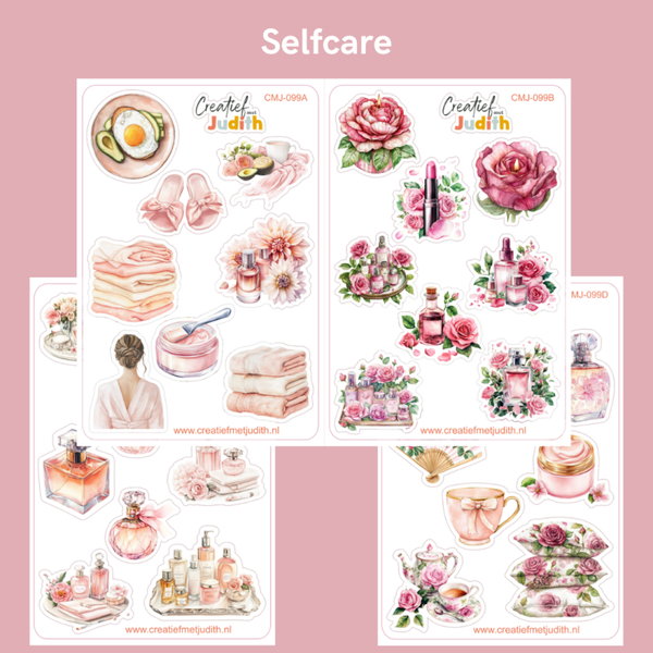Selfcare stickervellen