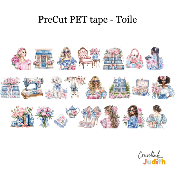 PreCut - Pet Tape Toile