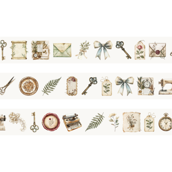 Washi tape Vintage ephemera