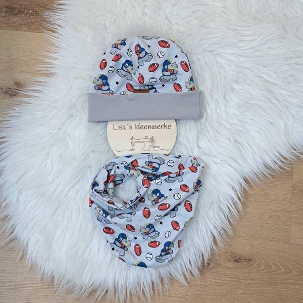 Beanie mit Loop, KU 54