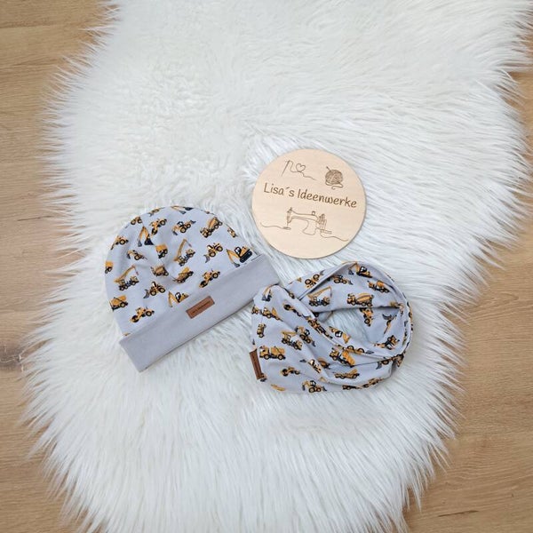 Beanie mit Loop, KU 46