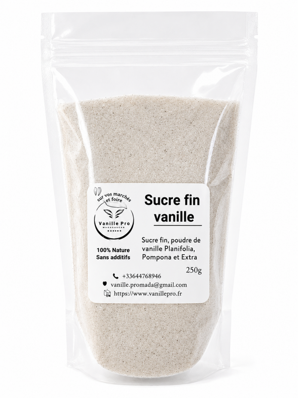 Sucre blanc vanillé 250g