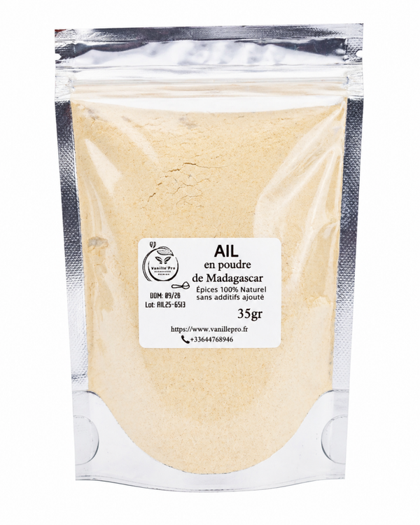 Ail en poudre de Madagascar 35g