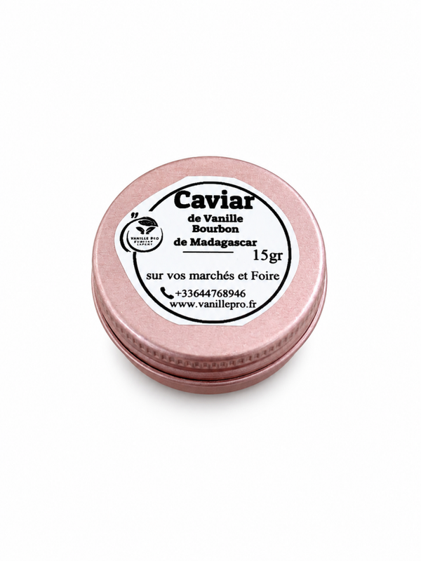 Caviar de Vanille Bourbon de Madagascar 15g