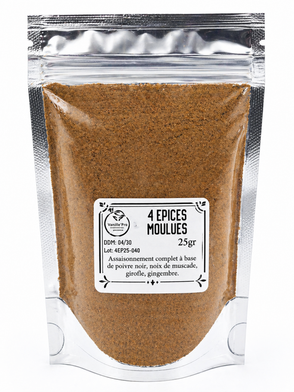 4 épices moulues 25g