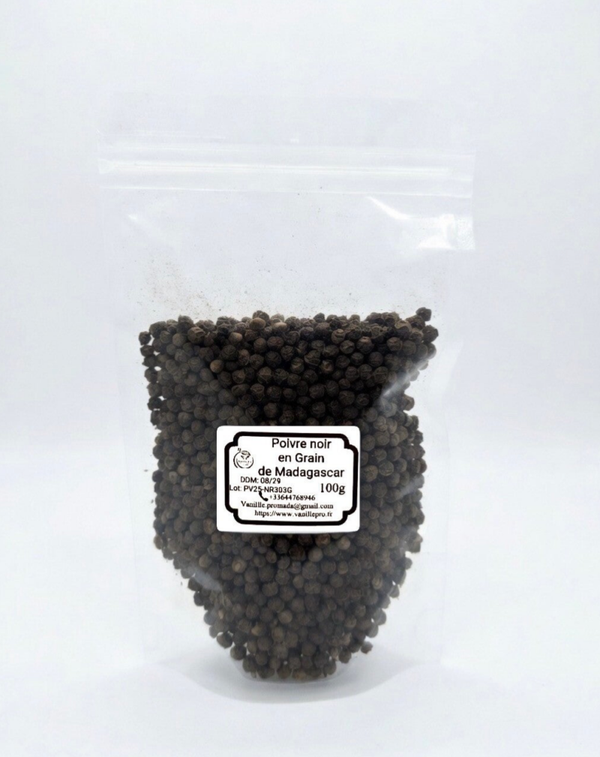 Poivre Noir de Madagascar 100g