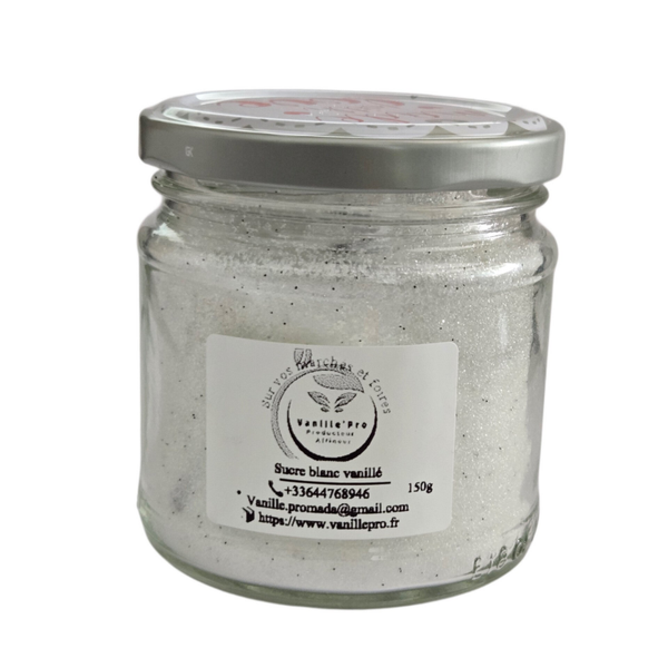Sucre blanc vanillé 150g