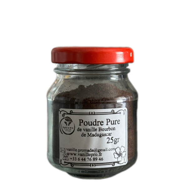 Poudre de Vanille Bourbon de Madagascar 25g