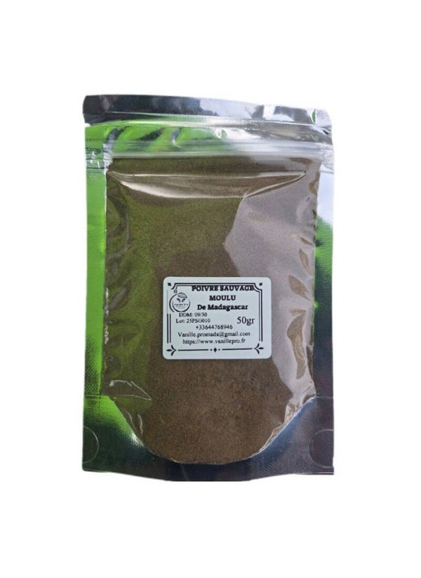 Poivre sauvage Moulu de Madagascar 50g