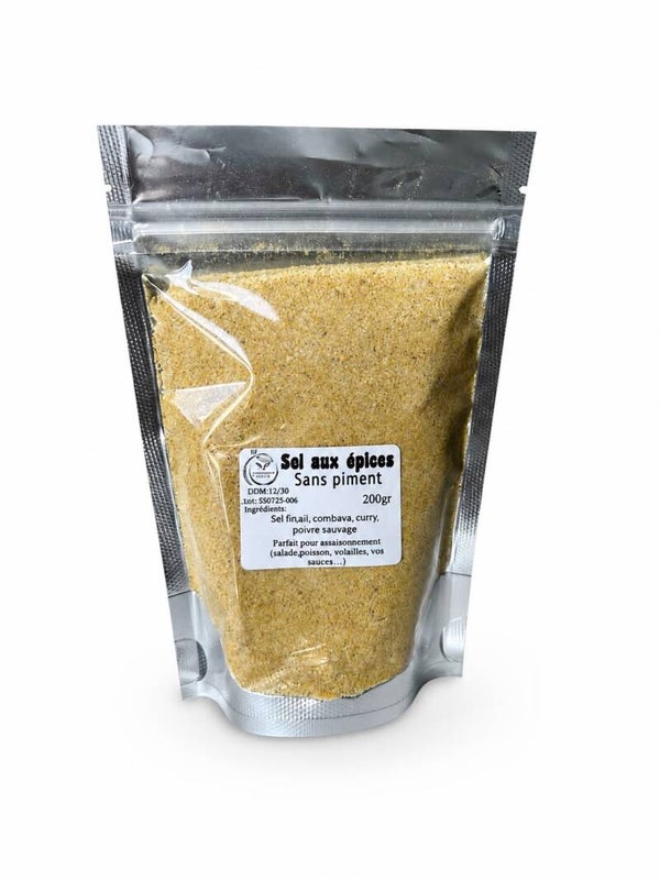 Sel aux épices sans piment de Vanille'Pro 200g